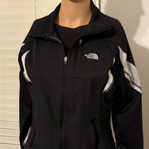 The North Face Women's Black and White Snow Jacket